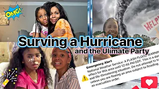SURVIVING HURRICANE HELENE ⛈️ 😭 AND THE ULTIMATE BIRTHDAY PARTY 🥳 -  Weekend Vlog