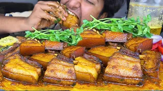 World's Hottest Pork Eating Challenge! Can You Beat My Time❓