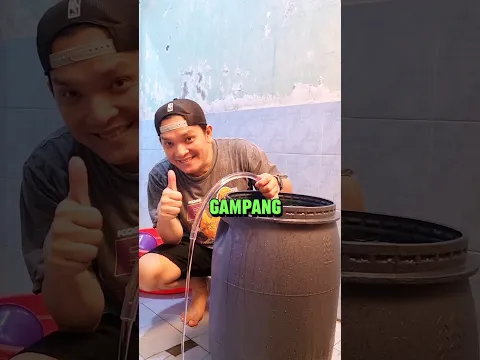 Cara menguras air pake selang #lifehacks