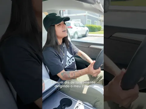 Semana de lançamento por aqui é assim… 😂🎶 Quem aí canta no carro também? 👀✨