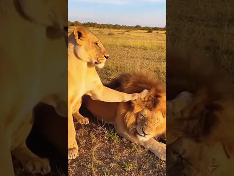 #lionking #short #newvideo lion King video 🦁 king lion baby lion babban Sher jungle ka Raja lion