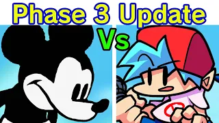 Friday Night Funkin' VS Mickey Mouse 3rd Phase Update (FNF Mod) (Sunday Night) (Happy Smile Parody)