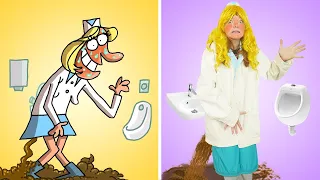 Toilet Fairy | Hilarious Animated Cartoons Parody | New Episode of Cartoon Box by FRAME ORDER