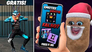Probé Las Aplicaciones que te Da EMOTES GRATIS en la PLAY STORE🤯🔥 ¿ME ESTAFARON?