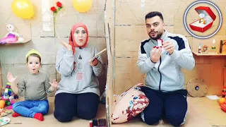 عشنا يوم كامل في كارتونا | فاجأتها 💍