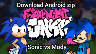 FNF MODS Mody vs Sonic_HD Download Android zip#sonic #sonicexe #fnf #funny 
