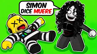 Roblox orden de MUERTE 😨- Simon dice con Eli