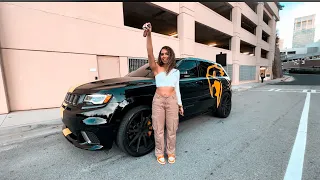 I LET HER CUT UP IN MY TRACKHAWK😈