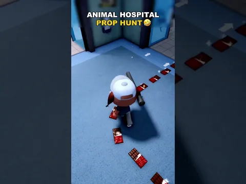 😂 crazy animal hospital prop hunt.. #usa