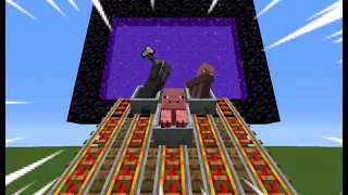 Minecraft: Ultimate Mob Race!
