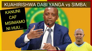 MBWADUKE: Kuahirishwa dabi Yanga vs Simba, kanuni CAF msimamo ni huu..!