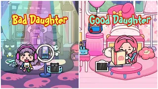 Good Daughter Vs Bad Daughter | Toca Sad Story |Toca Life World | Toca Boca