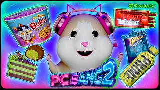 ASMR PC방 Buldak, Takis, Dubai chewy cookie, Twizzlers, Prime, ROBLOX Mukbang | Buldak EP.4