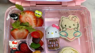 Miércoles de Nutella! Lunch box de Danna tema de: Hello Kitty and friends #momlife #hellokitty