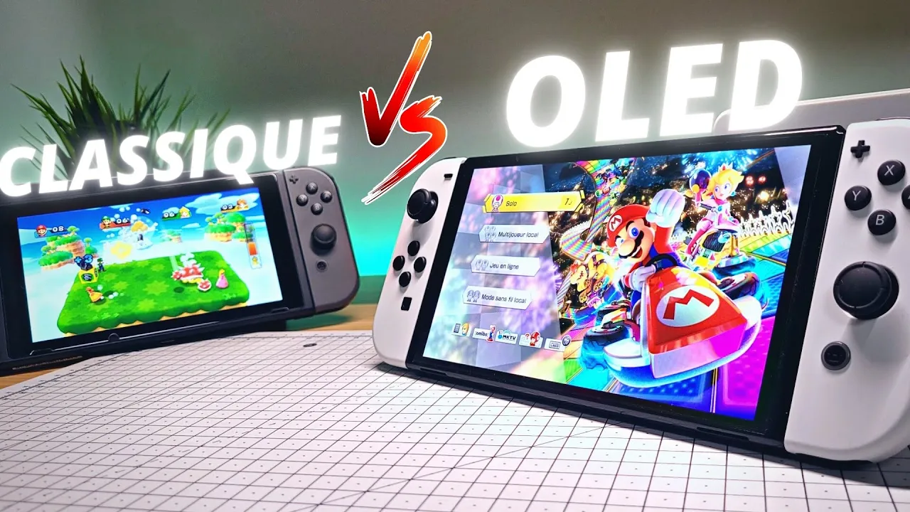 Vido-Test de Nintendo Switch Oled par Discoverdose