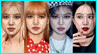 BLACKPINK Prefect Face Surgery (Prefect Face Ratio) | Compilation