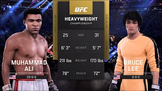 UFC 5 - Bruce Lee vs. Muhammad  Ali - Legendary Fight 👑