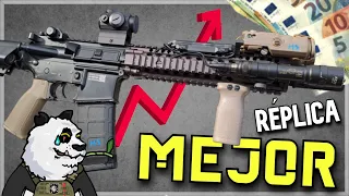 HACE FALTA gastar TANTO en Airsoft? / MK18 ABUSE Full CUCUMBER La Cueva del Tactical🥒