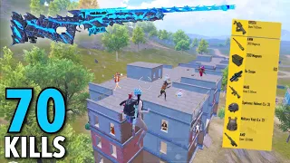 70 Kills😱MY NEW SEASON RECORD in APARTMENTS🔥PUBG Mobile