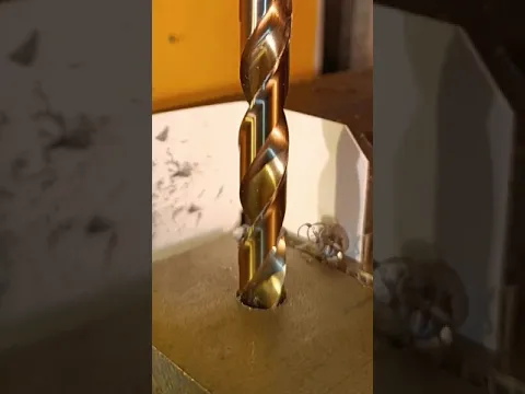 Drilling stainless steel #tech #diy
