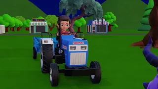 Chintu ka tractor part 15 | chintu chinki | cartoon 