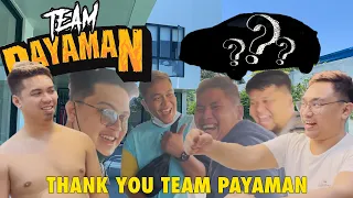 MY 1ST EVER CAR THANK YOU TEAM PAYAMAN!