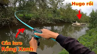 Mua bộ cần Lure Máy Ngang siêu rẻ trên Shopee, về săn Hugo và cái kết