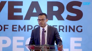 የብሄራዊ ባንክ ገዢ የተከብሩ ማሞ እስመለዓለም ምህረቱ  የባንካችን 20ኛ ዓመት አከባበር ላይ በክብር እንገድነት ተገኝተዉ የተናገሩት ንግግር ::