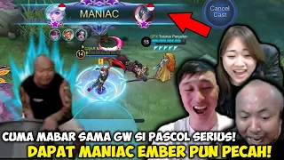 CUMA MAIN SAMA GW SI PASCOL BISA SERIUS !! EMBER PUN DIBANTING SAMPE ANCUR! FT PASCOL LUANLUAN!