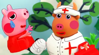 Games with Grandma Pig, Stolen Gifts, Broken leg, Daddy Pig Sneezes, Gazebo, Peppa Pig Animation