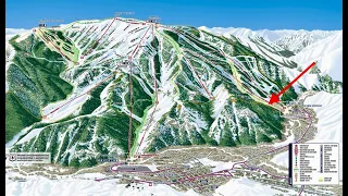 Sun Valley's New Tree Run (Lower Flying Squirrel)