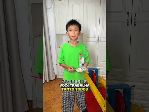 Max construiu uma esteira para sua mãe! ❤️😍 #shorts