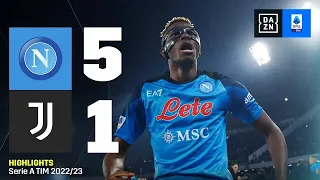 CAPOLAVORO NAPOLI: Napoli-Juventus 5-1 | Serie A | DAZN Highlights