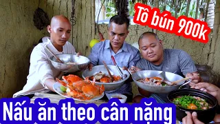 Lần Đầu Tiên Ăn Tô Bún 900k - Nấu Ăn Theo Cân Nặng Của Bản Thân | Son Duoc Vlogs