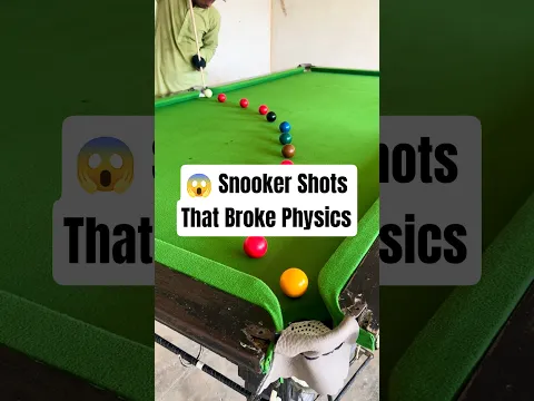 😱 Snooker Shots That Broke Physics #billiards #snooker