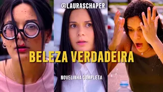 ELA ERA FEIA E FICOU BONITA😱 (novelinha adolescente)
