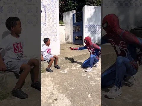 Homem aranha encontra seu novo aluno, Miles morales 😱