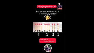 2% Can do it! 😄💪😫🤍🧑‍💻🎉#matchstick #braintest #brainteaser #iq #gk #solve #mathpuzzle #iqtest!