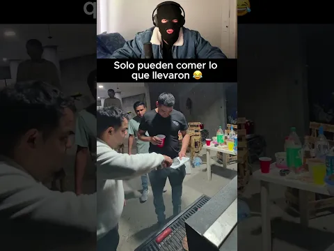 Solo pueden comer lo que llevaron en el asado 😂