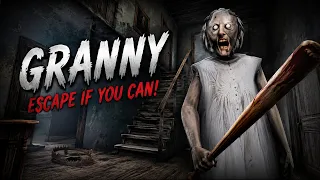 GRANNY GAME ESCAPE CHALLENGE 🏚️ Scariest Horror Game Ever