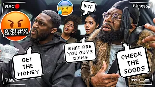 "DRUG DEAL" GONE WRONG PRANK!! ON MY WIFE & MY BROTHERS GIRLFRIEND😡