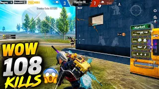 WOW 108 KILLS 😱 | PUBG MOBILE A7 