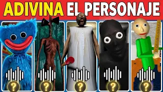 ¡Adivina los Personajes de Juegos de Terror por Emojis y Sonidos! 😱🔪 Quiz Halloween | GRANNY