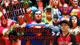 10 UNBOXING - DC COMICS SUPERHEROES - STATUE