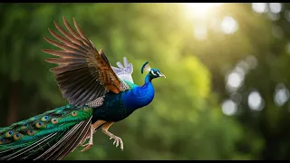 Peacock new video🦚Peacock channel🦚Peacock flying video