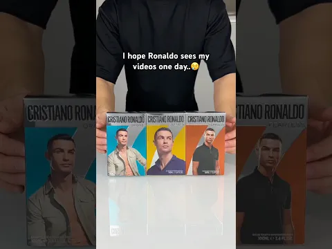 Wait for the result..🎥 All 3 CR7 Parfums💛🩵🧡 #cristianoronaldo #parfum #cr7 #shorts #videography