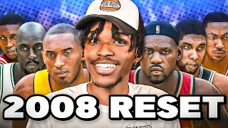 I Reset The NBA To 2008 And Things Got GOOD...