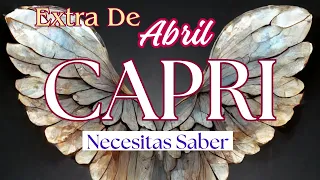 CAPRICORNIO♑ Las CLAVES de Tu Nuevo DESTINO!💛 Tarot Extra Abril