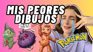 MIS DIBUJOS MÁS HORRIBLES😭🤮