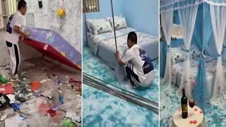 Bedroom makeover \\Decoration ideas for small room and mama ji #youtube#viral#please support me 100K